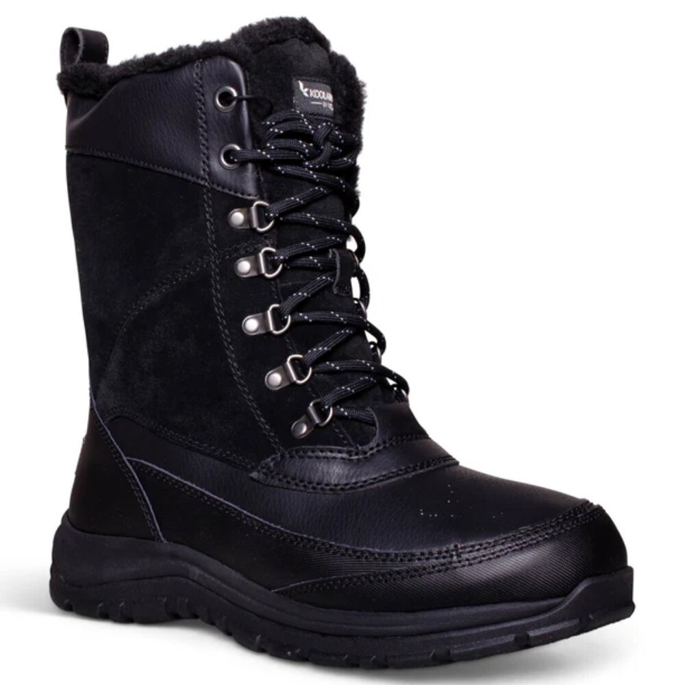 new Koolaburra by UGG men’s Rostin waterproof snow boot with faux fur lining - Picture 1 of 6